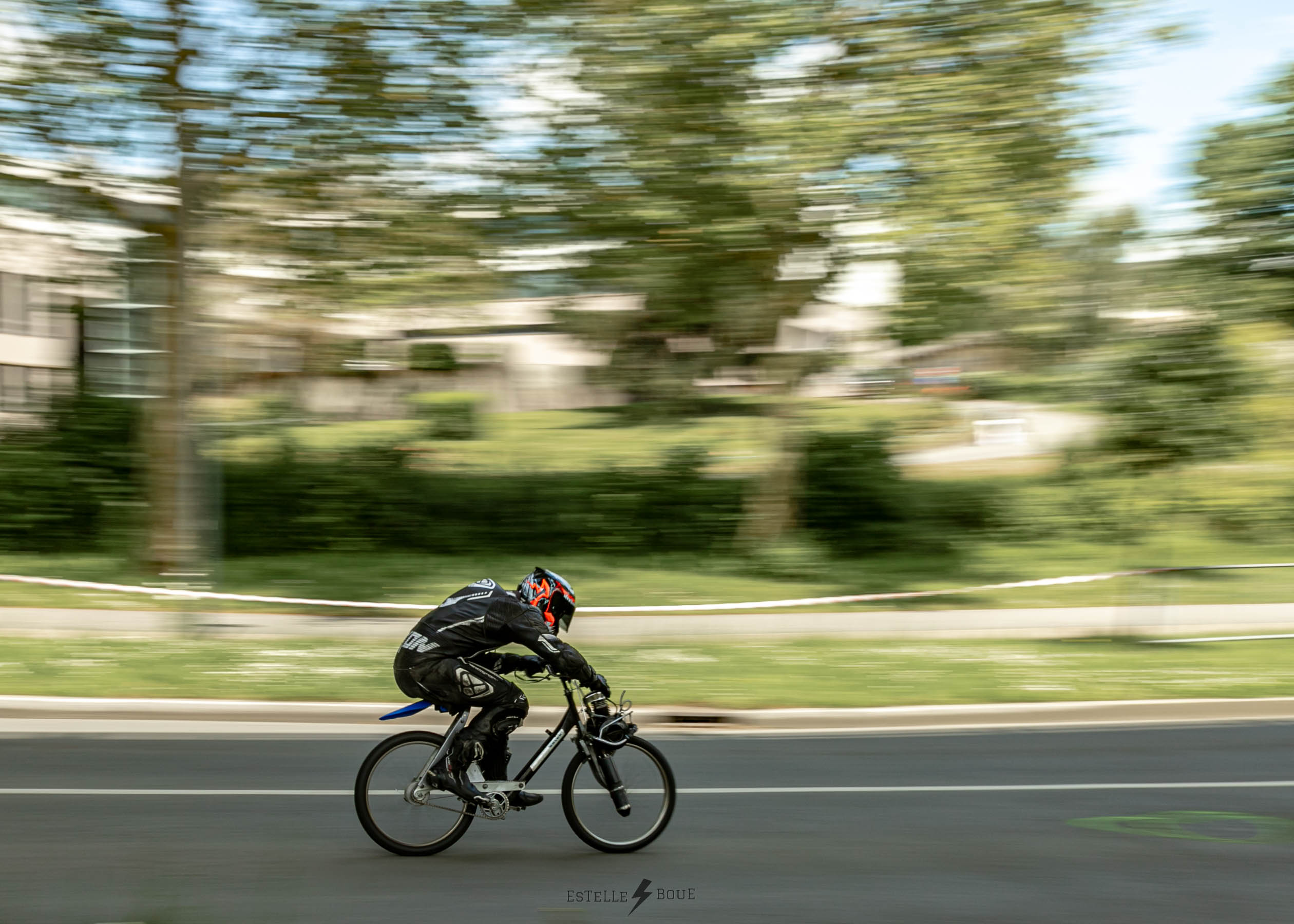 Course de Solex à Rennes